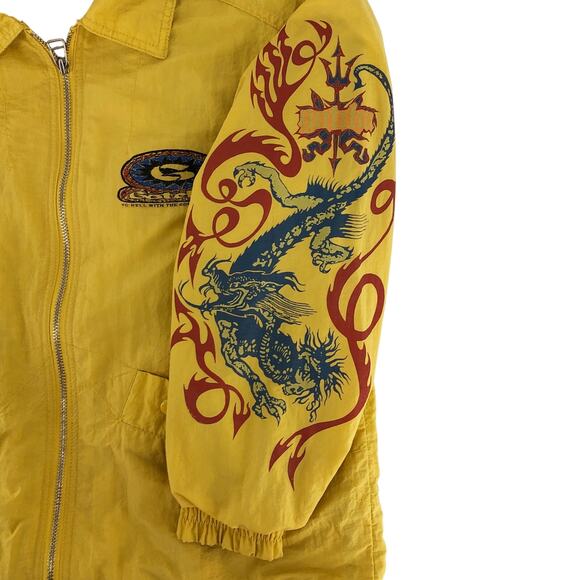 80s Gotcha windbreaker jacket 1980s vintage - Picture 7 of 12